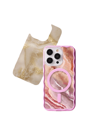 Ideal Of Sweden Print Pack Iphone Skal & skärmskydd Dam Rosa 13/14/15/16e