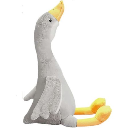 19,7" Plyschgås Grå Gåsplysch Leksak, Gåsplysch Leksak, Presenter till Barn