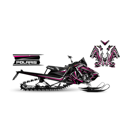 Dekalkit SweTown Team Racer 16 - Polaris Axys 850 Pro RMK 155 2019-2021