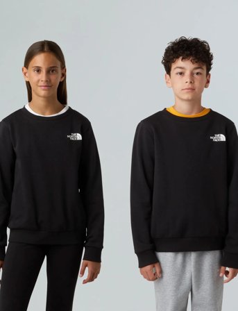 The North Face Teen Simple Dome Crew - Black - 130-141