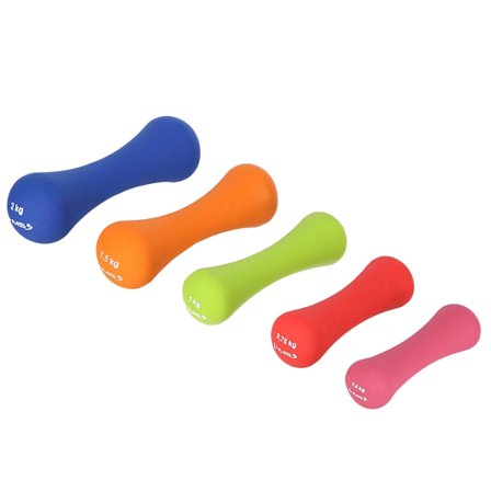 Neopreeninen kastokäsipaino 1kg – Liukumaton ote