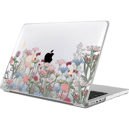Beskyttelsesskal til MacBook Air 13" - Multifarvet - Blomsterdesign - PC - Ventileret - Skridsikker