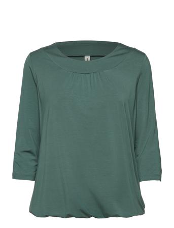 Sc-Marica Blouses Short-sleeved Blå Soyaconcept