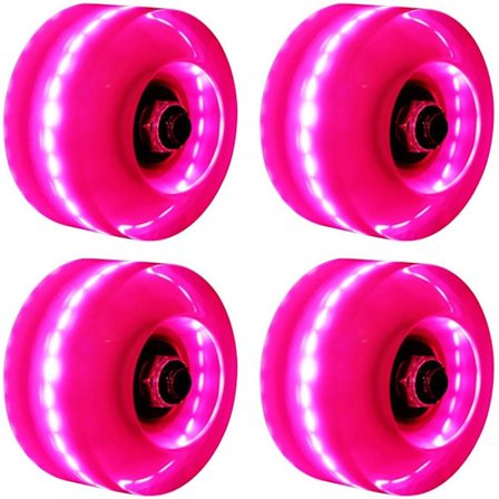 Skateboardhjul, 4 st/set Ljus Skateboardhjul Quad Roller S