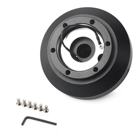 SRK-E30H Racingratt i aluminium, kort nav-kit, adapter, boss-kit för BMW E30 3-/5-SERIEN 318 3