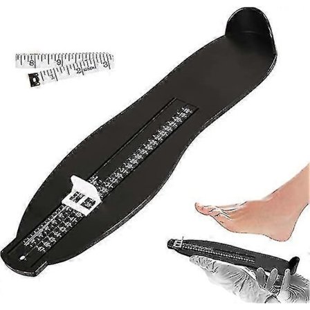 Fotmålingsenhet for barn og voksne, EU-standard skostørrelse, fotmåler for barn, skostørrelsesmåler