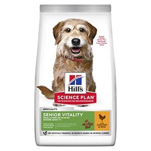 Hills SP Senior Dog Vitality Small & Mini, Chicken - Dyrenes Butik