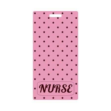2 st Vertikal Glitter Akrylplatta: SKÖTERSKA Bricka Kort, Sjuksköterska ID-bricka & Glitter Identifieringsplatta