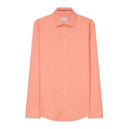 Seidensticker Business Shirt Slim , Oranje , Heren , Maat: S