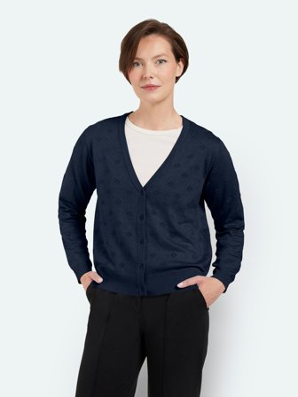 BRANDTEX - Cardigan - Navy