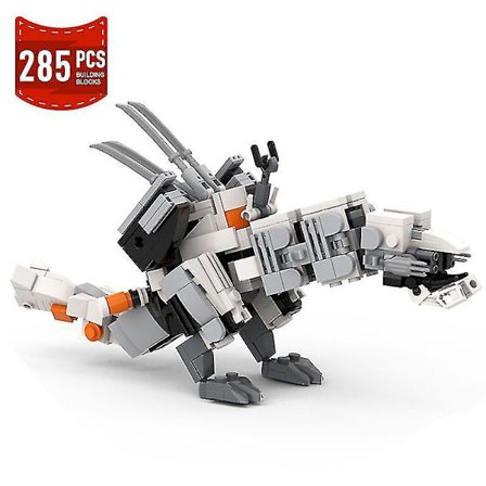 Game Horizons Serrated Thunder Mechanical Beast Building Blocks Classic Game Cool Action Figures Bricks Model Children Toys