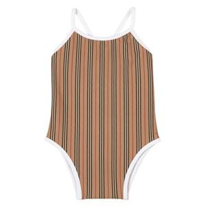 Kids - Burberry Archive Beige Mini Sandie Icon Swimsuit 2 Years - Swimwear and coverups - 2 years - Beige