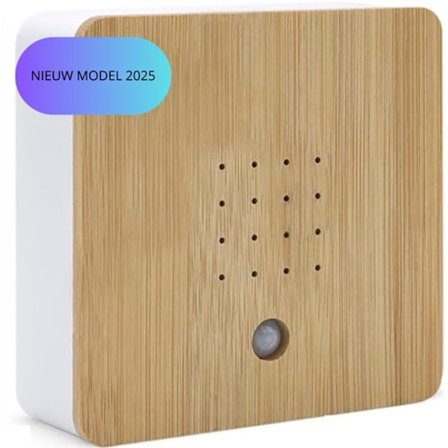 Fuglehus med sensorer, et fuglehus med lyd- og bevægelsesdetektorer.