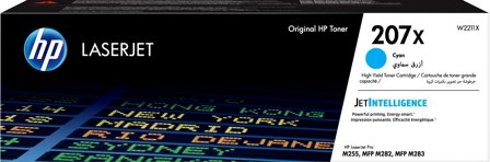 HP 207X cyan original LaserJet-tonerkassett med hög kapacitet, 193905265183
