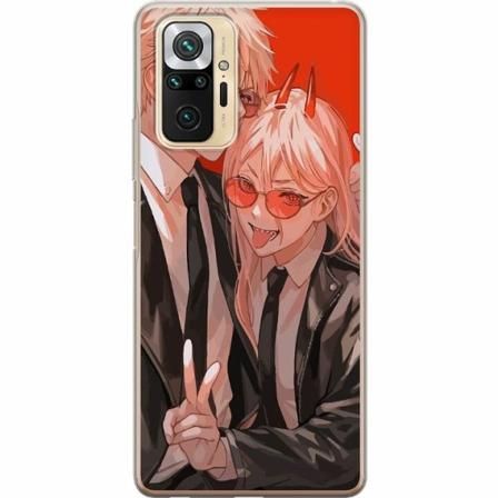 Xiaomi Redmi Note 10 Pro Genomskinligt Skal Chainsaw Man