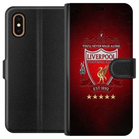 Apple iPhone XS Max Lompakkokotelo YNWA Liverpool