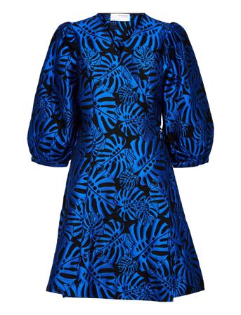Slflotte-Siv 3/4 Short Dress Ex Patterned Selected Femme