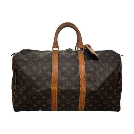 Louis Vuitton Vintage, Weekend Bags Bruin, unisex, Maat:ONE Size