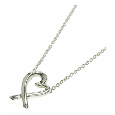 Tiffany & Co. Pre-owned, Necklaces Grijs, Dames, Maat:ONE Size
