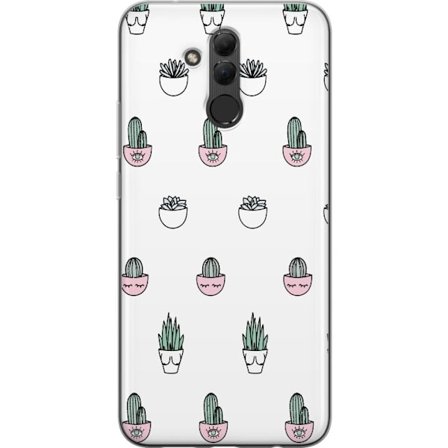 Kompatibelt Mobildeksel til Huawei Huawei Mate 20 lite Kaktus Mönster