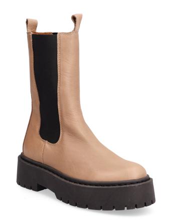 Biadeb Long Boot Beige Bianco