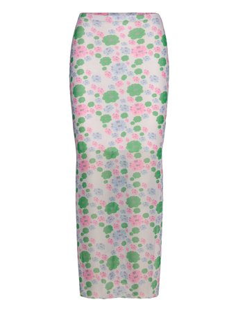 Noella Solay Long Skirt - Green - S