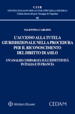 L'accesso alla tutela giurisdizionale nella procedura per il riconoscimento del diritto di asilo Valentina Carlino