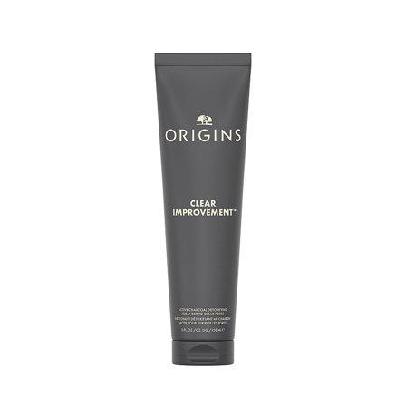 Origins Clear Improvement Active Charcoal Detoxifying Cleanser to Clear Pores 150 ml, Skincare, Masker, Dybderensende Masker