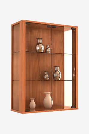 VCM - Vcm Väggskåp Udina utan LED - Brun - Hyllor - Från Homeroom