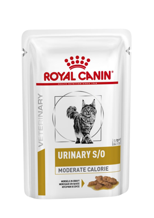 Royal Canin Veterinary Diets Cat - Wet Cat Urinary S/O Moderat kaloriinnhold 85 g x 12 stk - porsjonsposer - Katt - Kattefôr & kattemat - Veterinærfôr