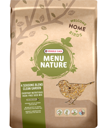 Versele-Laga - Menu Nature Ren hageblanding 10 kg - Fuglemat & fuglefôr - Villfuglfrø & talgballer - ZOO.no