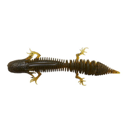 Savage Gear Ned Salamander 7,5cm 3g Flytande 5-pack Green Pumpkin