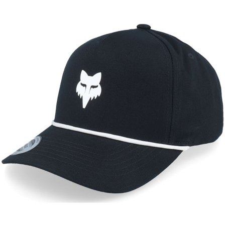 Fox - Svart adjustable Keps - Fox Head Rope Hat Black A-Frame Adjustable @ Hatstore