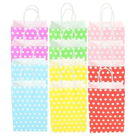 12 stk Take Away Bag Goodie Bag Gavepose Gavebeholder