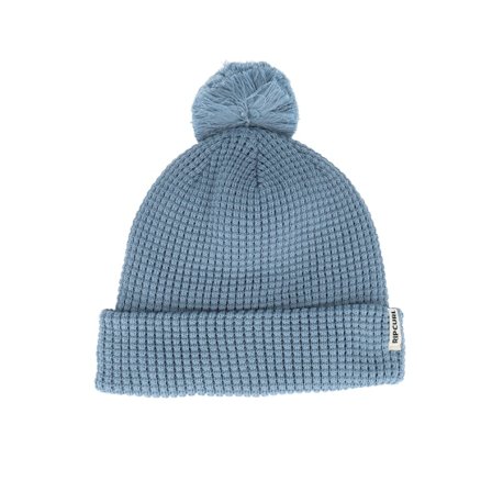 Rip Curl - Blu pom Beanie - Anoeta Reg Beanie Dusty Blue Pom @ Hatstore