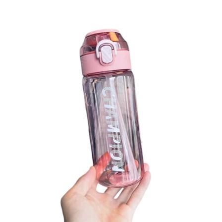 650ML/800ML Olki Pullo Painetulla Tyylisill Kannettavilla Urheilumukilla Sis - ja Ulkok ytt n Punainen Red 800ml