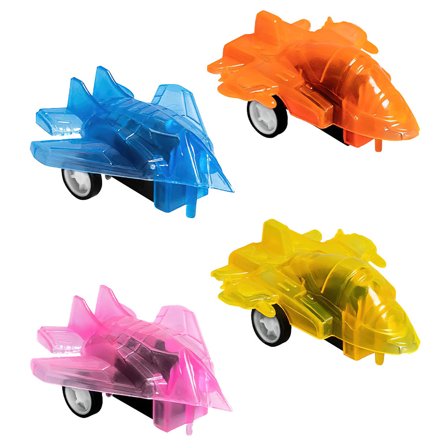 Pull Back Legetøjsfly Sæt