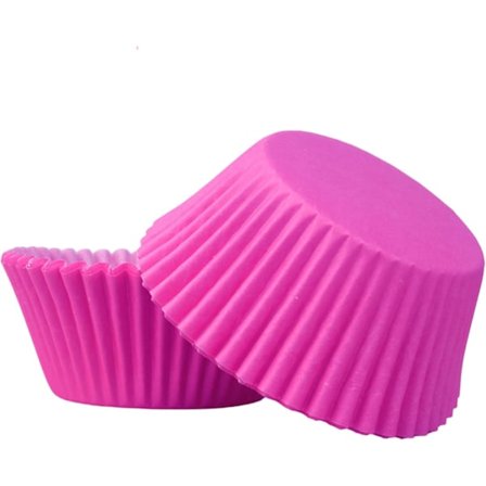ll Rose Papir Muffinsformer Bakekopper, Fettbestandige Muffinsformer til Baking, Mini Muffinsformer Bakekopper Cupcakeliners Bulk, Papir
