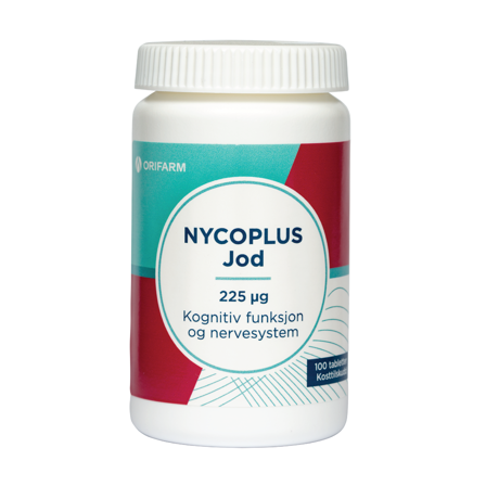 Nycoplus Jod 225 μg, 100 stk.