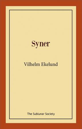Syner - Bok av Vilhelm Ekelund - Häfte
