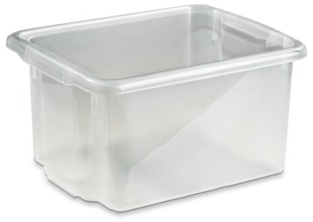 Nordiska Plast 72600500 Förvaringslåda 23 l Transparent, Förvaring