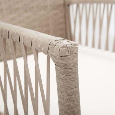Vidaxl Trädgårdsstolar Med Dynor 2 St Beige Konstrotting Beige