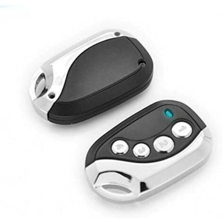 Universal Erstatningsfjernkontroll, erstatter enkelt flere fjernkontroller, enkel konfigurasjon for port-, garasje-, alarm- og lyssystemer, backup