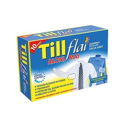 Till Flai Assorbenti Ascellari 10 Pezzi