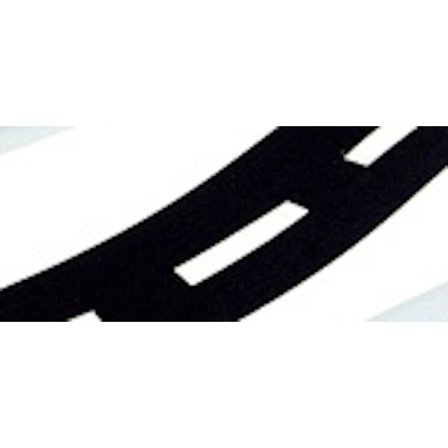 Väggdekor tejp svart slingrig väg lek barn inredning dekorera