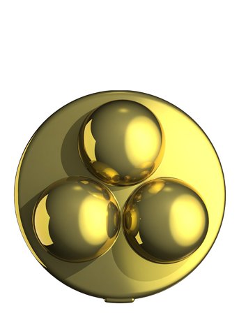 PMD Beauty Pmd Beauty Clean Body Attachment Relax Massager Navy - Gold - ONE SIZE