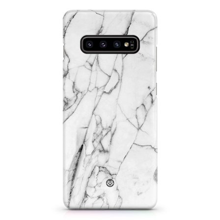 Bjornberry Samsung Galaxy S10 Plus Skal - Vit Marmor