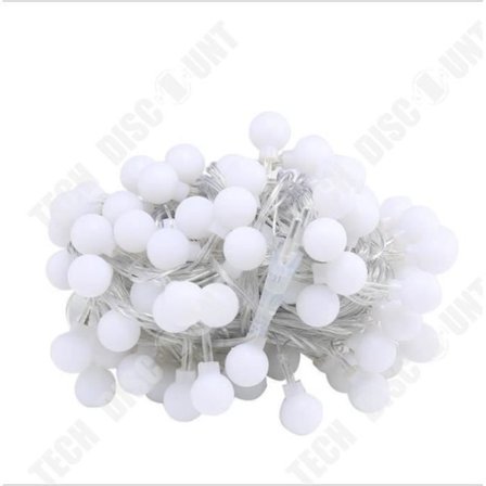 Dekorativa ljus - TD - LED-kula - 10 meter - 100 ljus - Vattentät fjärrkontroll