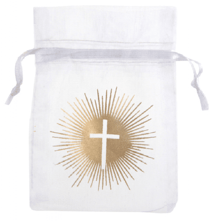 Gaveposer til dåp og konfirmasjon, 6-pakke.