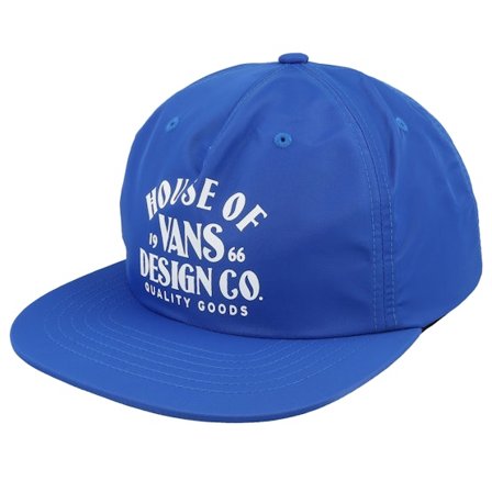 Vans - Blå snapback Keps - Hov Unstructured True Blue Snapback @ Hatstore